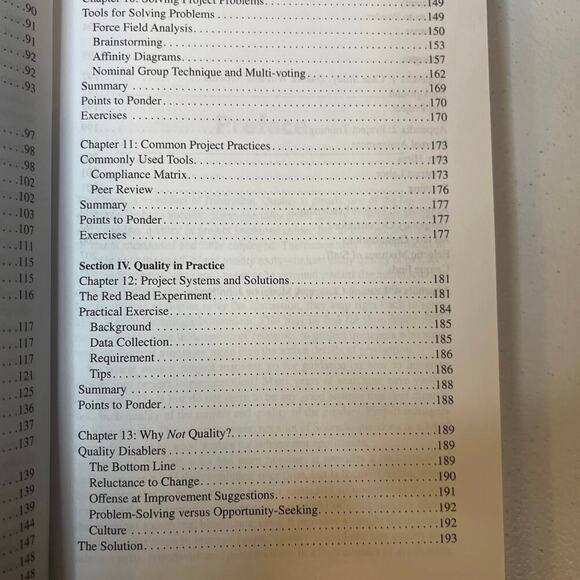 Project Quality Management: Why, What and How By Kenneth H Rose, PMP - Picture 7 of 8